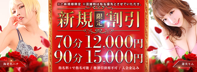 新規限定割引